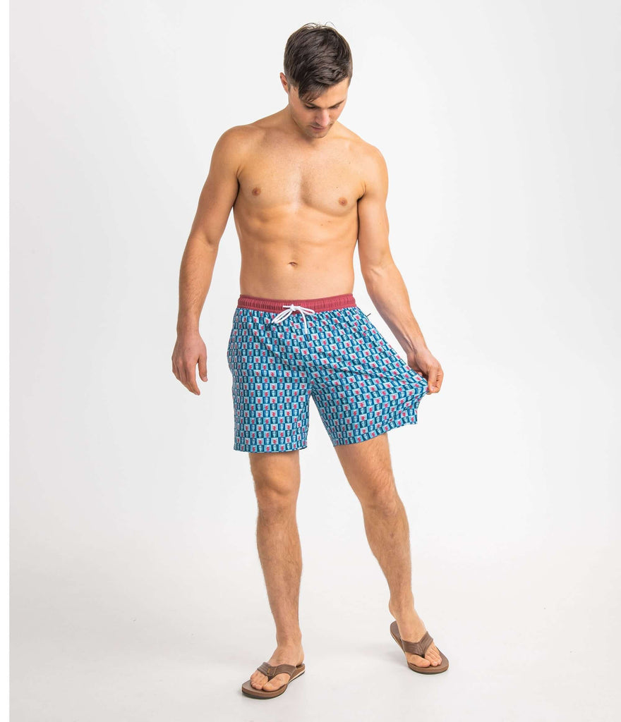(Lined) Andy Pong Swim Shorts - Andy Pong (6656382828596)