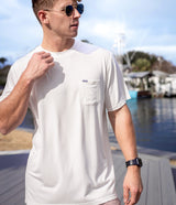 Max Comfort Pocket Tee - Bright White